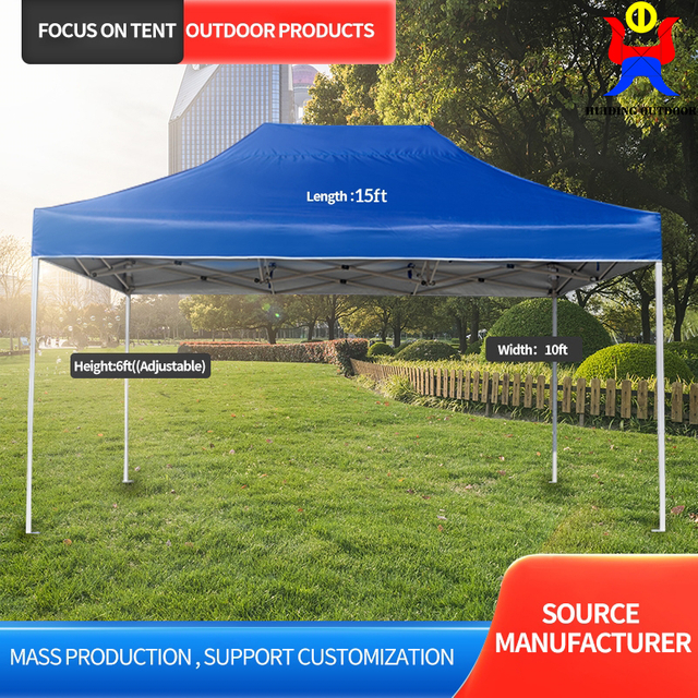 Tenda dobrável de alta qualidade com dossel de 10x15 pés, barraca pop up com dossel