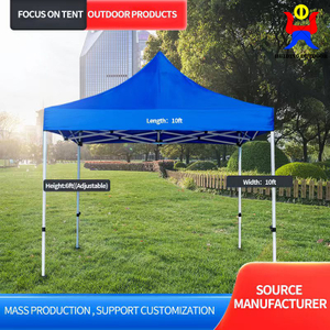 Fabricante atacado 10X10 pés barraca dobrável para feiras ao ar livre Tenda dobrável