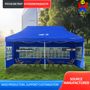 Fabricante atacado 10X20 pés barraca dobrável para feiras ao ar livre Tenda dobrável