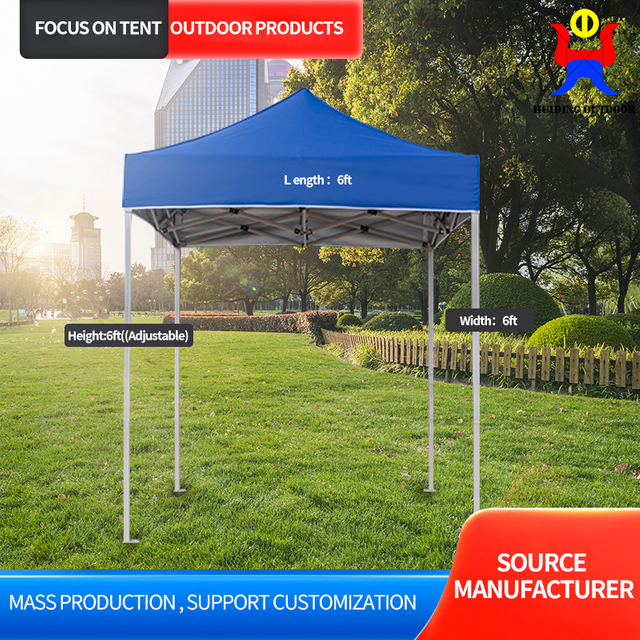 Tenda de alta qualidade com dossel dobrável de 6x6 pés, barraca pop-up com dossel