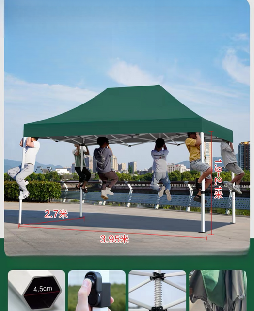 Ao ar livre pop-up dobrável à prova d'água publicidade promocional telhado personalizado impresso barraca de feiras de alumínio à prova d'água