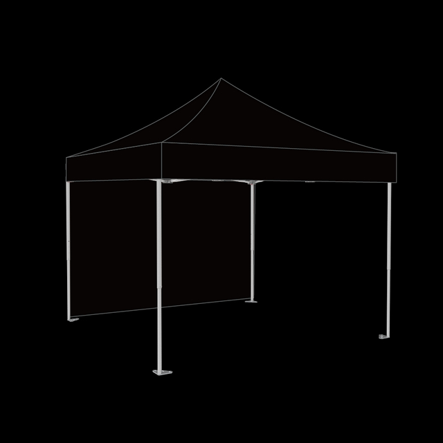 A armação de aço da categoria comercial 10' x 10' costume estala acima a barraca exterior do mercado do miradouro do dossel