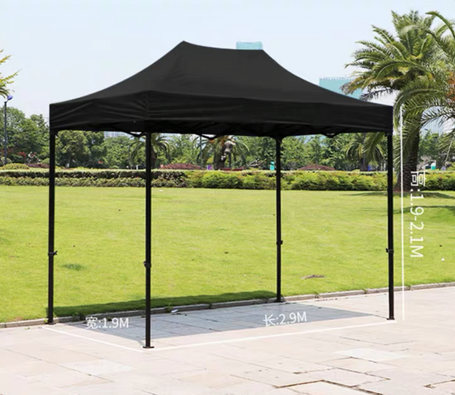 Barraca instantânea dobrável ao ar livre do toldo do dossel do gazebo da feira comercial da estrutura de aço