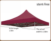 Novo design atacado 2X3m à prova d'água de alta qualidade portátil dobrável pop up sem moldura cobertura para barraca de dossel ao ar livre