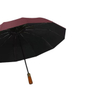 Anti forte à prova de vento à prova d' água espessado guarda-chuva de três dobras guarda-chuva de praia totalmente automático impressão de logotipo personalizado para a chuva