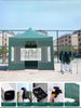 Dossel pop up de alta qualidade, 2x2m, 2x3m, 3x3m, 3x4.5m, 3x6m, tenda para feiras comerciais, publicidade ao ar livre, barraca dobrável, 3*3 m, tecido gazebo