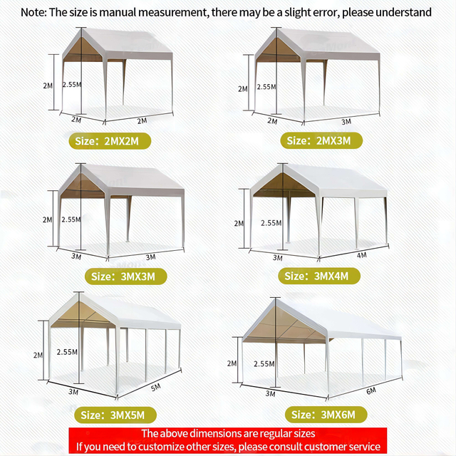 Ao ar livre 10x10 pés festa de jardim dobrável montar tenda de dossel para feiras comerciais para eventos
