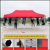 Dossel pop-up de alta qualidade, 2x2m, 2x3m, 3x3m, 3x4.5m, 3x6m, tenda para feiras comerciais, dobrável, publicidade ao ar livre, gazebo, tecido de poliéster