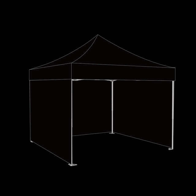 A armação de aço da categoria comercial 10' x 10' costume estala acima a barraca exterior do mercado do miradouro do dossel