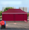 Personalização 3*3m 10*10 pés tenda dobrável para feiras comerciais pop up dossel publicidade gazebo logotipo personalizado impressão estrutura de aço
