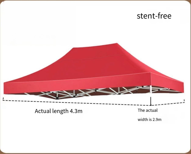 Estrutura de barraca com dossel de design gratuito, dossel fácil de publicidade, barraca pop-up de 10x20 pés, gazebo ao ar livre, cobertura de barraca 1200d sem moldura