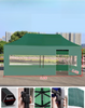 Estrutura resistente do dossel do pé superior que dobra a barraca pop up para eventos comerciais barracas de exposição impermeáveis ​​de alumínio