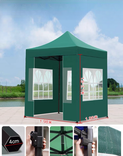 Dossel portátil dobrável personalizado da barraca do gazebo do pop 600d impresso barracas de exposição impermeáveis ​​de alumínio do dossel exterior