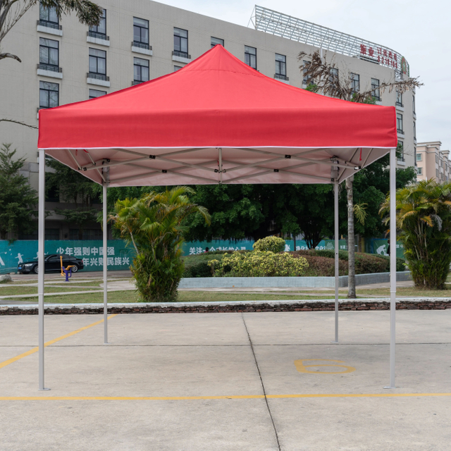Tenda dobrável personalizada 3x3 para eventos ao ar livre, estrutura de aço moderna de 6m com impressão de logotipo, dossel de publicidade resistente à água