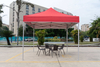 Tenda dobrável personalizada 3x3 para eventos ao ar livre, estrutura de aço moderna de 6m com impressão de logotipo, dossel de publicidade resistente à água
