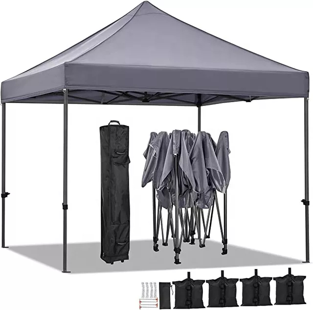 10x10ft pop up barraca redonda da feira comercial do dossel barraca portátil da feira comercial com excelente visibilidade