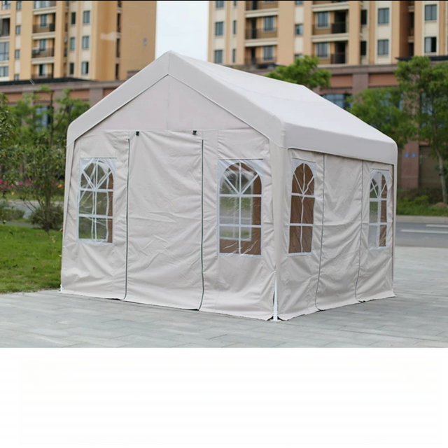 Gazebo de barraca dobrável de tubo galvanizado de fábrica, barraca de dossel pop-up fácil