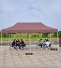 Gazebo dobrável de alumínio para publicidade personalizada de alta qualidade 10x10 Dossel pop-up externo com logotipo para tendas de feiras comerciais
