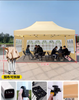 Tenda gazebo de aço com dossel personalizado por atacado para eventos de festas e feiras, design pop-up dobrável, tendas de exposição à prova d'água de alumínio