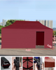 28.6mm catedral de aço 0710 pés dobrável pop dossel personalizado impresso publicidade ao ar livre gazebo tenda praia tendas feiras comerciais