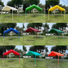 Tenda de dossel para cabine de publicidade comercial personalizada 3x3m