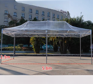 Venda quente de alta qualidade pérgula dossel tenda pop-up quadro hexagonal resistente dossel de alumínio à prova dwaterproof água tendas de exposição