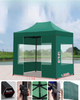 Gazebo dobrável de alumínio para publicidade personalizada de alta qualidade, estrutura de dossel pop-up para barracas de exposição à prova d'água de alumínio