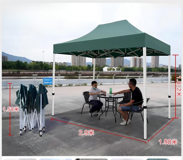 Tenda pop-up de alta qualidade com design de dossel, logotipo, feiras comerciais, publicidade ao ar livre, tenda dobrável, tecido gazebo