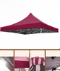Pé de fundição sob pressão de alumínio grande impresso personalizado 3x4.5 tenda dobrável gazebo dossel para tendas de feiras comerciais publicidade ao ar livre