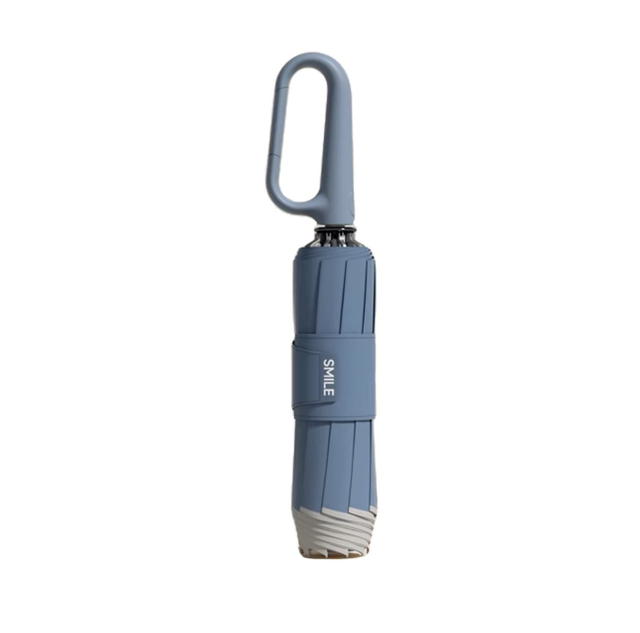 Guarda-chuva personalizado com cinco dobras, mini cápsula de 6 ossos, cola preta, guarda-sol, proteção solar UV, sol e chuva, bolso dobrável personalizado