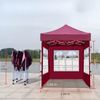 Tenda dobrável para festa com logotipo personalizado por atacado impressa em dossel pop-up para seguro feita de poliéster durável e nylon