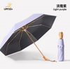 Guarda-chuva dobrável automático, grande, masculino, forte, resistente ao vento, à prova de chuva, dupla utilização, guarda-sol feminino