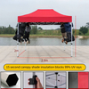 Dossel pop-up de alta qualidade, 2x2m, 2x3m, 3x3m, 3x4.5m, 3x6m, tenda para feiras comerciais, dobrável, publicidade ao ar livre, gazebo, tecido de poliéster
