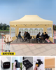 Tenda gazebo de aço com dossel personalizado por atacado para eventos de festas e feiras, design pop-up dobrável, tendas de exposição à prova d'água de alumínio