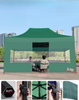 Estrutura resistente do dossel do pé superior que dobra a barraca pop up para eventos comerciais barracas de exposição impermeáveis ​​de alumínio