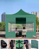 Gazebo dobrável de alumínio para publicidade personalizada de alta qualidade, estrutura de dossel pop-up para barracas de exposição à prova d'água de alumínio