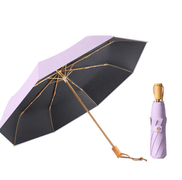 Guarda-chuva dobrável automático, grande, masculino, forte, resistente ao vento, à prova de chuva, dupla utilização, guarda-sol feminino