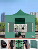 Dossel portátil dobrável personalizado da barraca do gazebo do pop 600d impresso barracas de exposição impermeáveis ​​de alumínio do dossel exterior