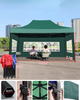 Tenda de exibição promocional comercial externa personalizada, cobertura dobrável para cabine de gazebo para barracas de exposição à prova d'água de alumínio