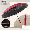Guarda-chuva de iridescência aberto automático com logotipo personalizado 16K Guarda-sol automático à prova de vento para golfe para adultos