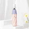Guarda-chuva elegante chuva 3 dobrável controle manual guarda-sol alça de madeira impressão personalizada para adultos