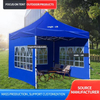 Moderno 3x3 impermeável feira dobrável tenda estrutura de aço pop dossel festas ao ar livre eventos impressão de logotipo personalizável
