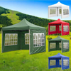 Moderno 3x3 impermeável feira dobrável tenda estrutura de aço pop dossel festas ao ar livre eventos impressão de logotipo personalizável