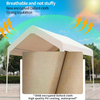 Ao ar livre 10x10 pés festa de jardim dobrável montar tenda de dossel para feiras comerciais para eventos