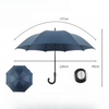 Designer de moda pessoal guarda-sol automático paraguas logotipo personalizado compacto portátil chuva automático à prova de vento 3 guarda-chuva dobrável