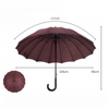 Fornecedores fabricante atacado 27 polegadas grande logotipo à prova de vento imprime grande luxo promocional marca guarda-chuva de golfe personalizado
