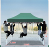 Fornecimento de fábrica portátil à prova d'água dobrável pop-up ao ar livre com impressão personalizada gazebo tendas publicitárias