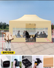 Dossel pop-up dobrável com estrutura de alumínio de luxo com publicidade impressa personalizada para tendas de feiras comerciais