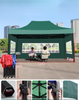 Tenda de exibição promocional comercial externa personalizada, cobertura dobrável para cabine de gazebo para barracas de exposição à prova d'água de alumínio
