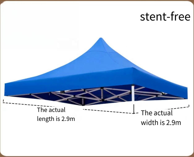 Novo produto 10x10ft personalizado feira de negócios exibição eventos dossel tenda publicidade pop up tenda 1200d capa de tenda sem moldura